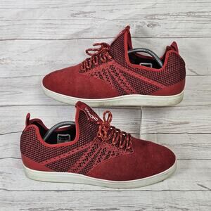 Diamond Supply Company All Day Brandon Biebel Red Skate Shoe Size 11 Sneaker